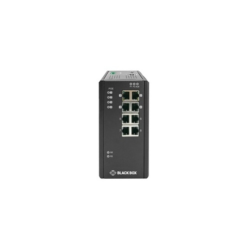 Black Box Gigabit Ethernet Managed Poe+ Switch,(4)10/100/1000-mbps Copper Rj45 Poe+,(4)10/100/1000-mbps Copper Rj45,gsa,taa (LIE1080A)