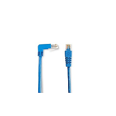 Black Box Cat5e 100-mhz Molded Angled Stranded Ethernet Patch Cable - Unshielded (utp), Cm Pvc (rj45 M/m), Blue, 1-ft. (0.3-m) (EVNSL21E-0001-90DS) Black Box Cat5e 100-mhz Molded Angled Stranded Ethernet Patch Cable - Unshielded (utp), Cm Pvc (rj45 M/m), Blue, 1-ft. (0.3-m) (EVNSL21E-0001-90DS)