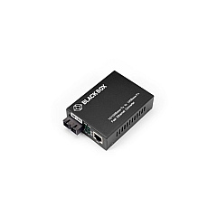 Black Box Fast Ethernet (100-mbps) Media Converter - 10/100-mbps Copper To 10/100-mbps Singlemode Fiber, 1310nm, 20km, Sc (LHC212A) Black Box Fast Ethernet (100-mbps) Media Converter - 10/100-mbps Copper To 10/100-mbps Singlemode Fiber, 1310nm, 20km, Sc (LHC212A)