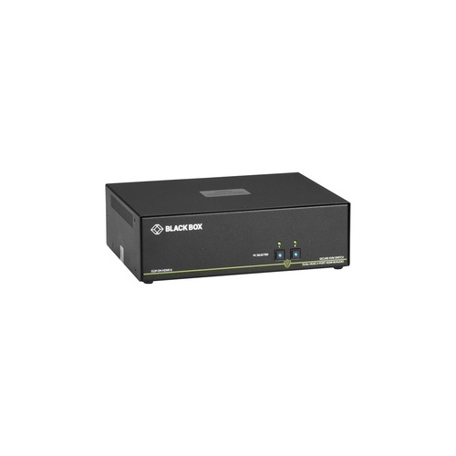 Black Box Secure Kvm Switch, Niap 3.0 Certified - 2-port, Dual-monitor, 4k60, Usb, Audio , Gsa, Taa If Outside Tape Is Not Broken (SS2P-DH-HDMI-U)