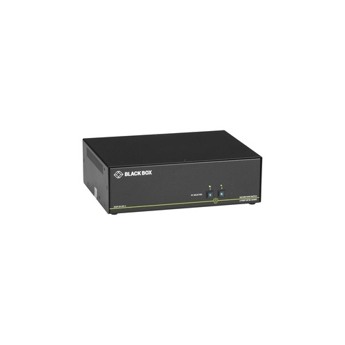 Black Box Secure Kvm Switch, Niap 3.0 Certified-2-port, Single-monitor, Displayport 4k30, Usb, Audio,gsa,taa If Outside Tape Not Broken (SS2P-SH-DP-U)