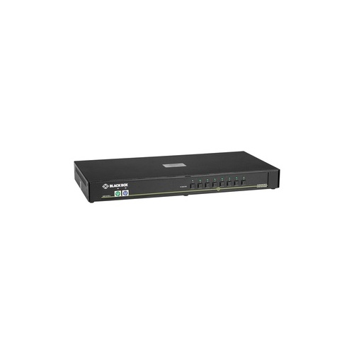 Black Box Secure Kvm Switch, Niap 3.0 Certified - 8-port, Single-monitor, Dvi-i, Ps2, Usb, Audio , Gsa, Taa If Outside Tape Is Not Broken (SS8P-SH-DVI-U)