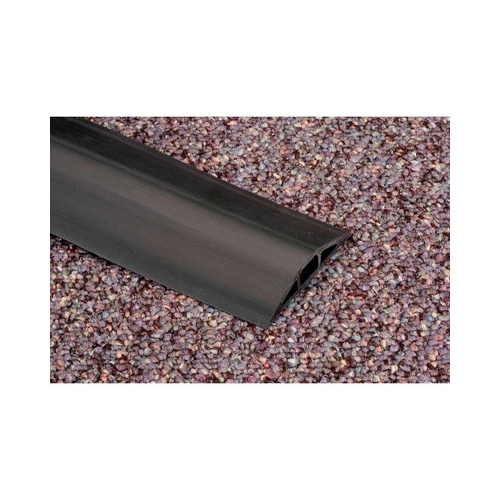 Black Box Cable Cover - 0.5" X 0.312" Dia, Black, 10-ft. (3.0-m), Taa (FK210-R2)