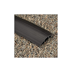 Black Box Cable Cover - 0.75" X 0.5" Dia, Black, 5-ft. (1.5-m), Taa (FK310-R2)