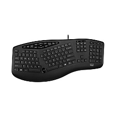 Adesso Slim Usb Ergo K.b.,split Zone,scroll Wh (AKB-160UB)
