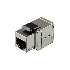 Monoprice 8p8c Rj45 Cat6a Shielded Inline Coupler Type Keystone Jack (33869)