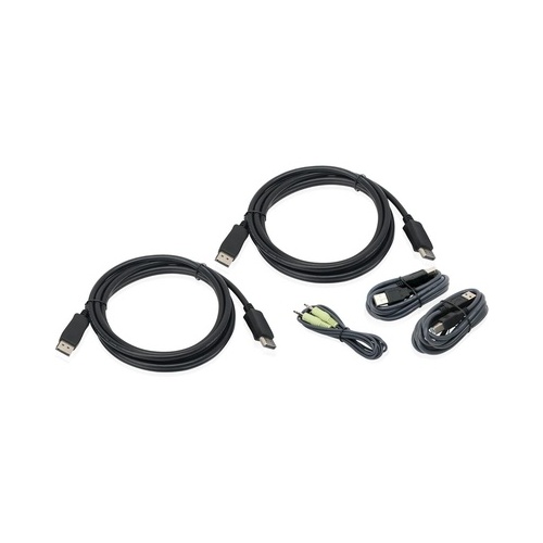 Iogear 10ft Usb Dual Displayport Kvm Cable (G2L9203UTAA3)
