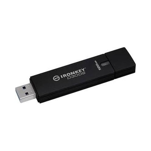 Kingston 8GB D300S AES 256 XTS Encrypted USB Drive