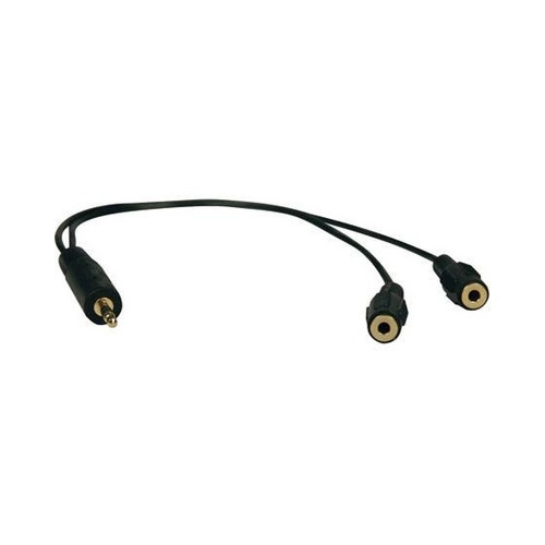 Tripp Lite 1ft Mini Stereo Y Splitter Adapter M/fx2 (P313001)