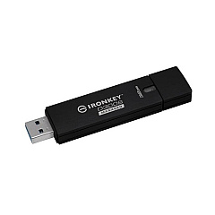 Kingston 32gb D300sm Aes 256 Xts Encrypted Usb Dr (IKD300SM/32GB)