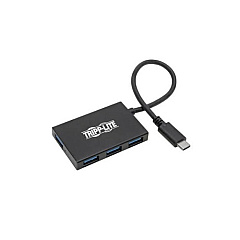 Tripp Lite Usb C Hub 4port Compact Usb 3.1 Aluminum (U460-004-4A-AL)