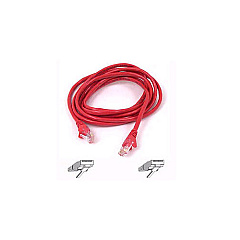 Belkin 5ft Cat5e Snagless Patch Cable Red (A3L791-05-RED-S) Belkin 5ft Cat5e Snagless Patch Cable Red (A3L791-05-RED-S)