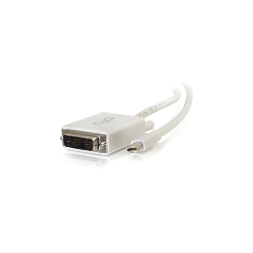 C2G 6ft Mini Displayport M To Dvi M Wht (54338)
