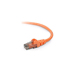 Belkin 2ft Cat6 Snagless Patch Cable Orange (A3L980-02-ORG-S)