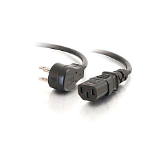 C2G 1.5ft Universal Flat Panel Power Cord (27900) C2G 1.5ft Universal Flat Panel Power Cord (27900)