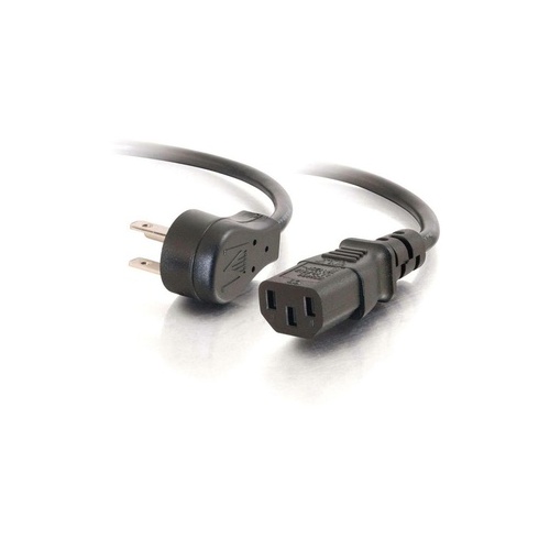 C2G 1.5ft Universal Flat Panel Power Cord (27900)