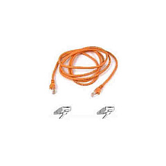 Belkin Cat5e Patch Cable Rj45m/rj45m (A3L79110ORG)