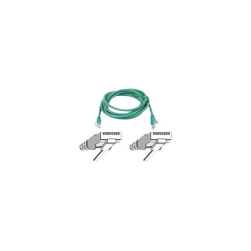 Belkin 3ft Cat6 Snagless Patch Cable Green (A3L980-03-GRN-S)