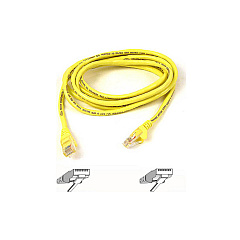 Belkin 50ft Cat6 Snagless Patch Cable Yellow (A3L980-50-YLW-S) Belkin 50ft Cat6 Snagless Patch Cable Yellow (A3L980-50-YLW-S)