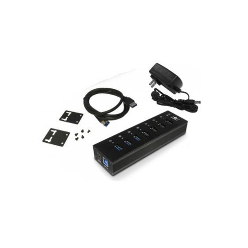 Vantec 7-port Usb 3.0 Aluminum Hub (UGTAH710U3BK)