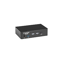 Black Box Usb-c 4k Kvm Switch, 2-port, Gsa, Taa (KVMC4K-2P) Black Box Usb-c 4k Kvm Switch, 2-port, Gsa, Taa (KVMC4K-2P)