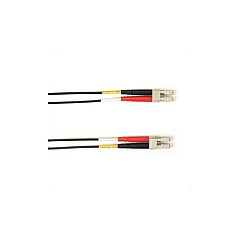 Black Box Om3 50/125 Multimode Fiber Optic Patch Cable - Ofnp Plenum, Lc To Lc, Black, 1-m (3.2-ft.), Gsa, Taa, Non-returnable/non-cancelable (FOCMP1001MLCLCBK) Black Box Om3 50/125 Multimode Fiber Optic Patch Cable - Ofnp Plenum, Lc To Lc, Black, 1-m (3.2-ft.), Gsa, Taa, Non-returnable/non-cancelable (FOCMP1001MLCLCBK)