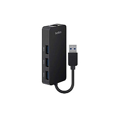 Belkin Usb 3.0 3-port Hub With Gigabit Ethernet (B2B128TT) Belkin Usb 3.0 3-port Hub With Gigabit Ethernet (B2B128TT)