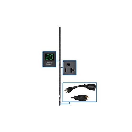 Tripp Lite Pdu Metered 20a 120v 6 5-15/20r 0u 72in (PDUMV20-72)