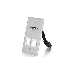 C2G Sg Hdmi 2 Keystones Aluminum (60160) C2G Sg Hdmi 2 Keystones Aluminum (60160)