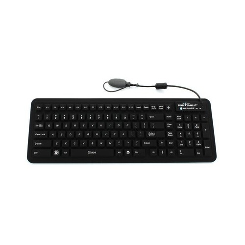 Seal Shield Seal Glow Silicone Keyboard - Magnetback (S106G2M)