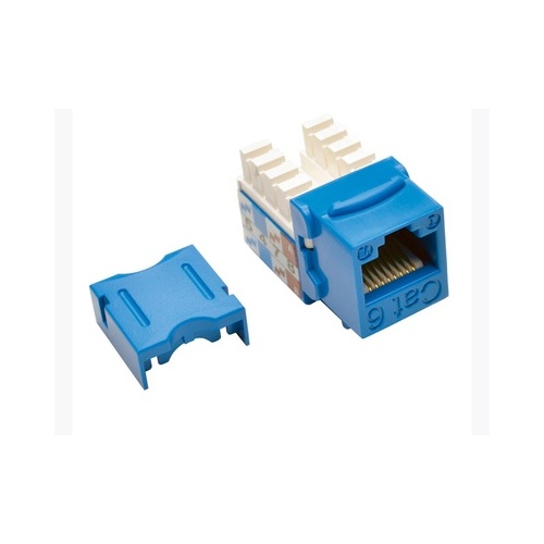 Tripp Lite 25pk Cat6/cat5e 110 Keystone Jack Blue (N238-025-BL)