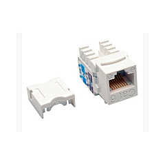 Tripp Lite 25pk Cat6/cat5e 110 Keystone Jack White (N238025WH)