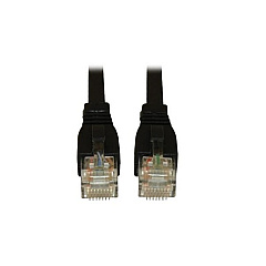 Tripp Lite 7ft Aug Cat6a Snagless Patch Cable Black (N261-007-BK)