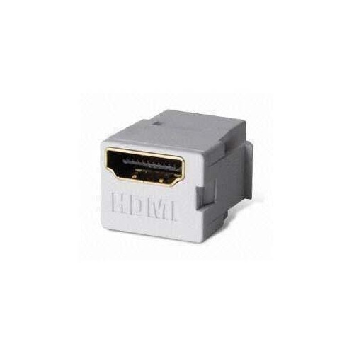 Uncommonx Hdmi Keystone In-line Coupler, White (HDMICPLRWHT)