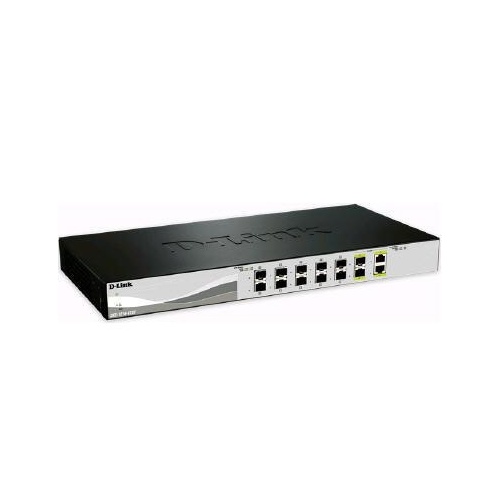 D-Link 12port 10g Smart Switch W/10 Sfp+ 2 10g (DXS121012SC)