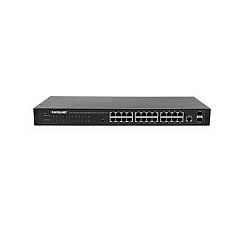 Intellinet 24 Port Managed Gigabit Switch W/2 Sfp (560917)