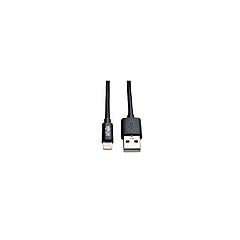 Tripp Lite 10ft Usb Lightning Charge Cable Black 3m (M100010BK)