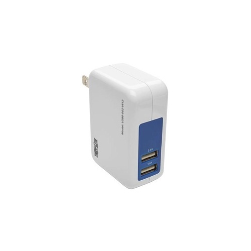 Tripp Lite 2-port Usb Wall/travel Charger 5v 3.4a (U280-002-W12)