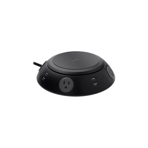 Belkin 4-outlet Meeting Room Power Center, 8 Us (B2E031TT06-BLK)