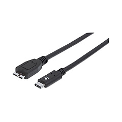 Manhattan - Strategic 3 Ft Usb C 3.0-c Cable M-micro (353397)