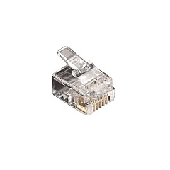 Black Box Rj11 Unshielded Modular Plug 6-wire 10-pack, Gsa, Taa (FMTP611-10PAK) Black Box Rj11 Unshielded Modular Plug 6-wire 10-pack, Gsa, Taa (FMTP611-10PAK)