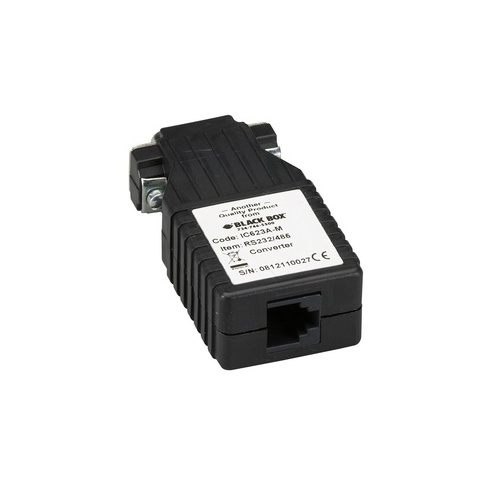 Black Box Async Rs-232 To Rs-485 Interface Converter - Db9 To Rj-11, Taa (IC623A-M)