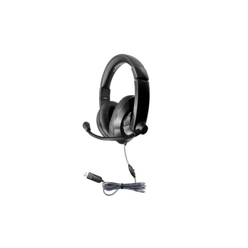 Hamiltonbuhl Smart-trek Deluxe Stereo Usb Headset (ST2BKU)