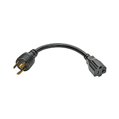 Tripp Lite 6in Power Cord 12 Awg L5-20p/5-15/20r (P046-06N-T)