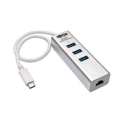 Tripp Lite 3-port Usb Portable Gigabit Ethernet Hub (U460-003-3A1G)