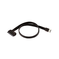 Monoprice 19inch Esatap To Sata 22pin Cable -black (8492)