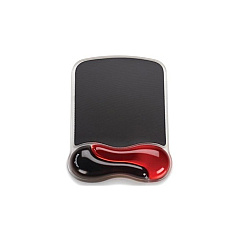 Kensington Duo Gel Wave Mouse Pad Wrist Rest - Red (K62402AM) Kensington Duo Gel Wave Mouse Pad Wrist Rest - Red (K62402AM)