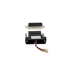 Black Box Modular Adapter Kit - Db25 Female To Rj45 Female, Black (FA4525F-BK) Black Box Modular Adapter Kit - Db25 Female To Rj45 Female, Black (FA4525F-BK)