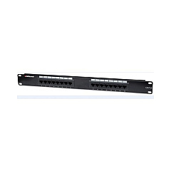 Intellinet 16 Port Cat6 Patch Panel (519526) Intellinet 16 Port Cat6 Patch Panel (519526)