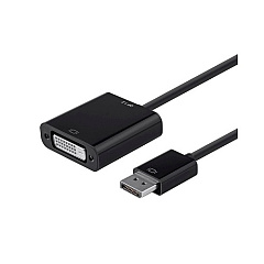 Monoprice Dp 1.2a To Dvi Active Adapter, Black (12784)